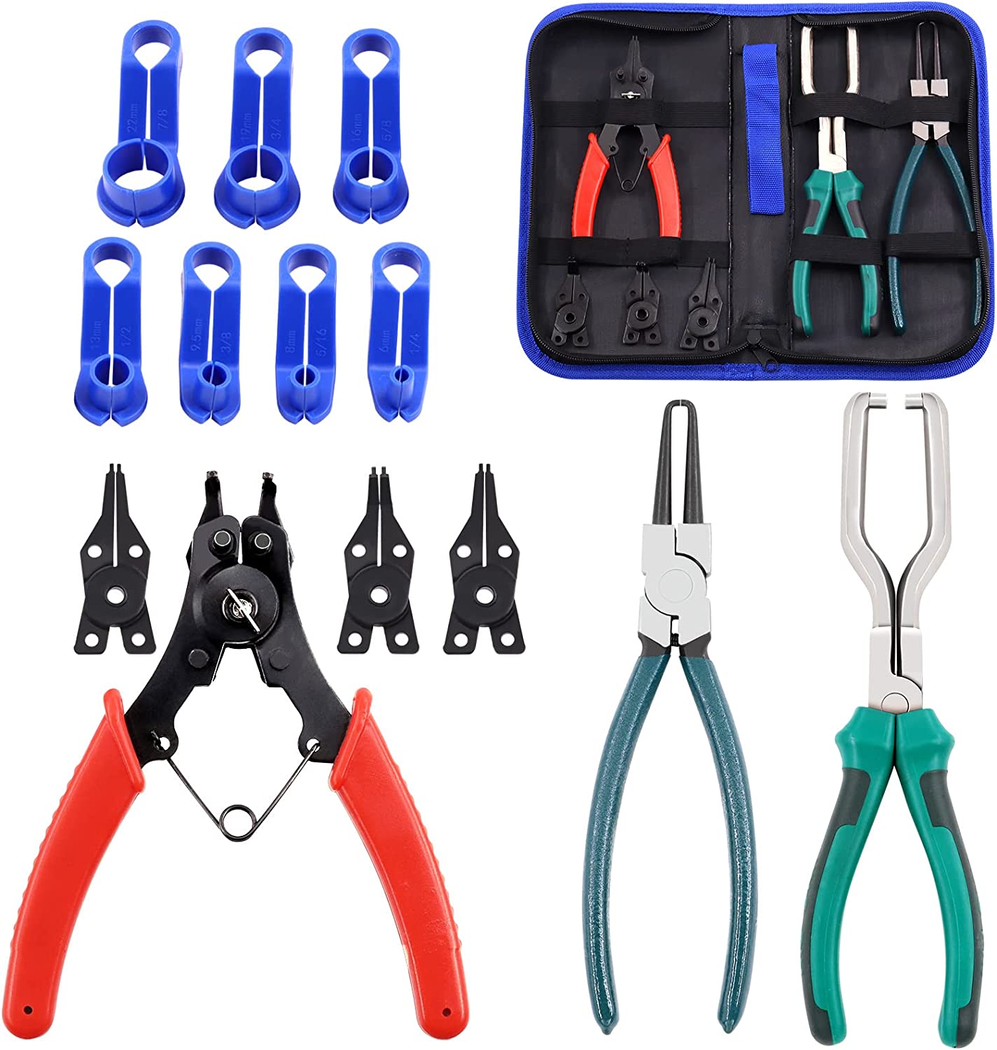 What are the Different Types of Fuel Line Pliers