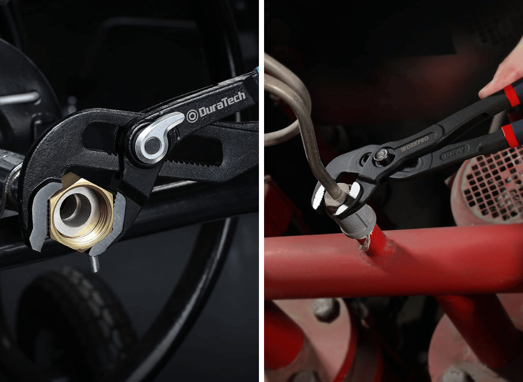 Use Those Water Pump Pliers to Hold Just about Anything