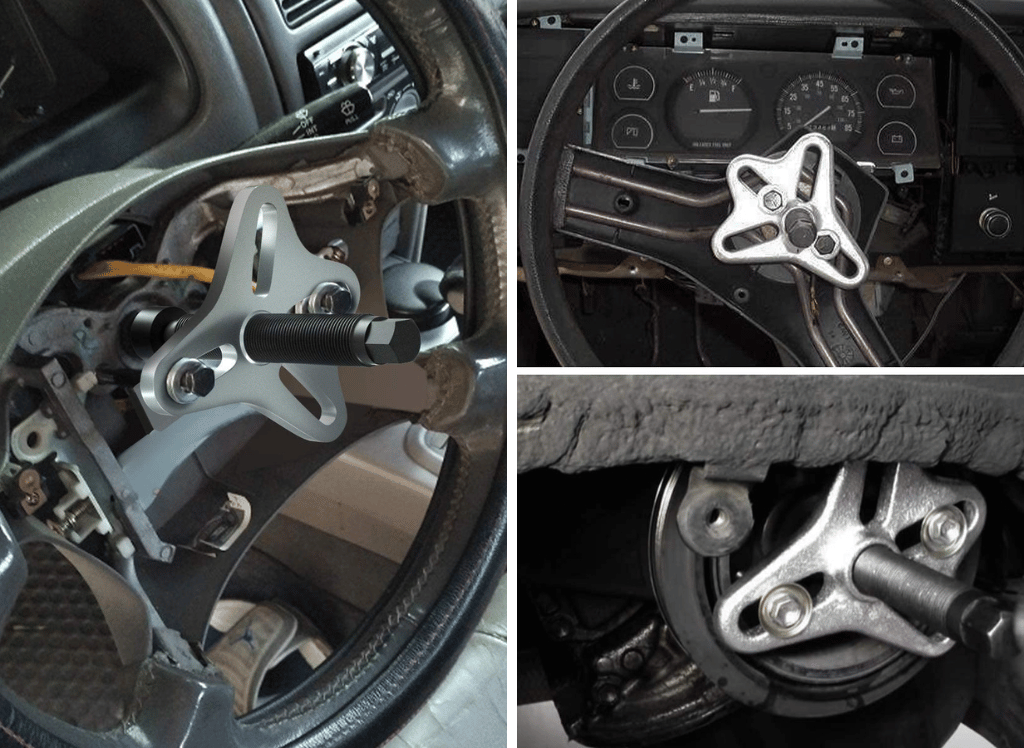 Removing Steering Wheels With A Steering Wheel Puller