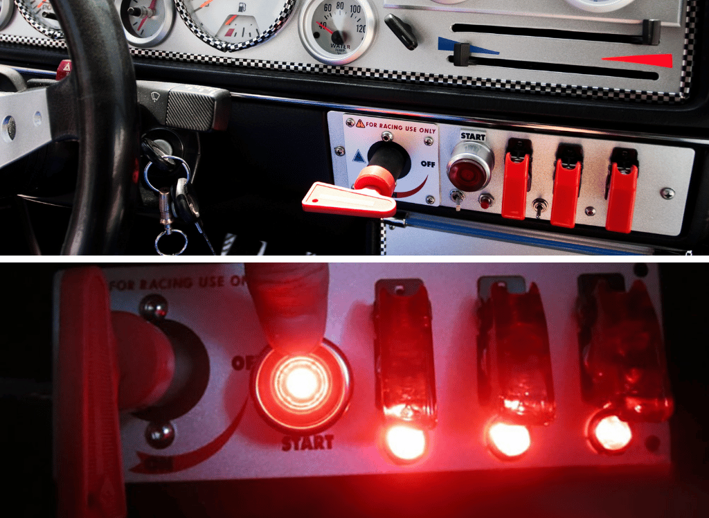 Rev up Your Ride with a Race Car Switch Panel