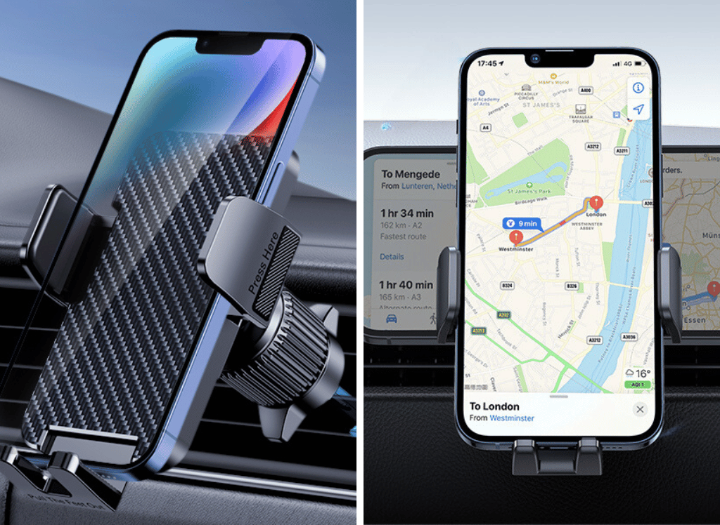 The Car Vent Phone Holder For Hands-Free Convenience