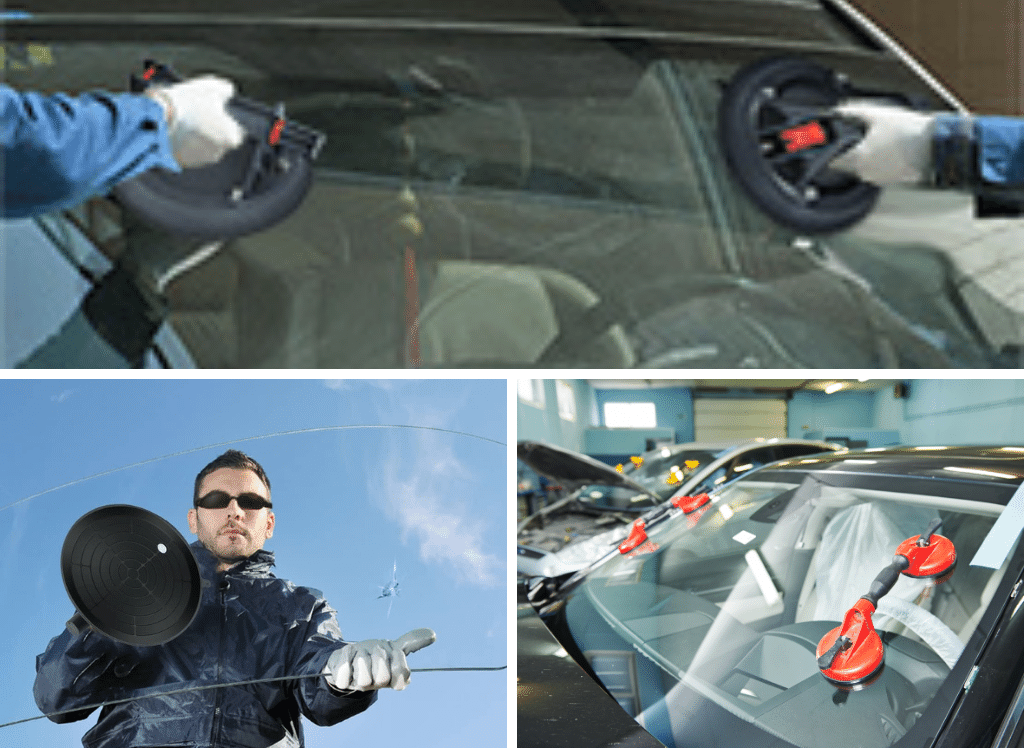 Effortlessly Remove Windshields With The Power of Glass Suction Cups