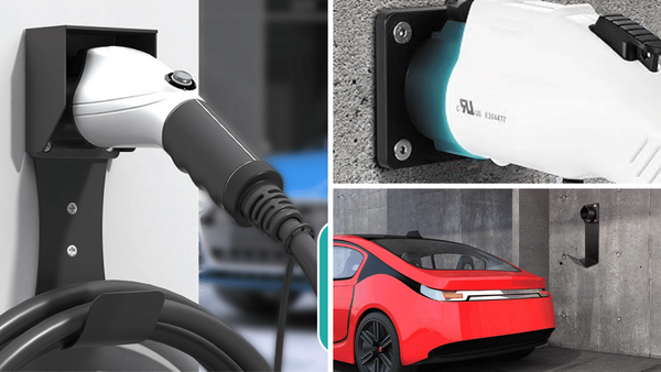 Sustainable EV Charging Cable Holder For Your Home