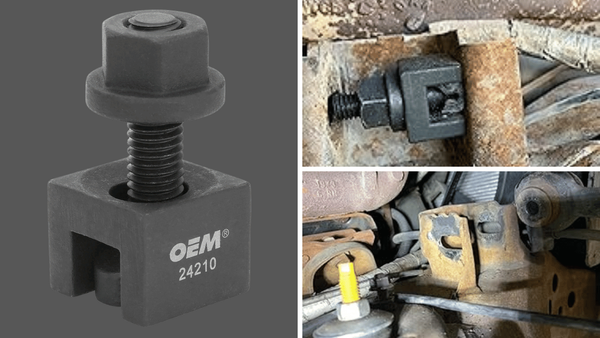 Upper Control Arm Knock-Out Tool For Alignment Adjustments