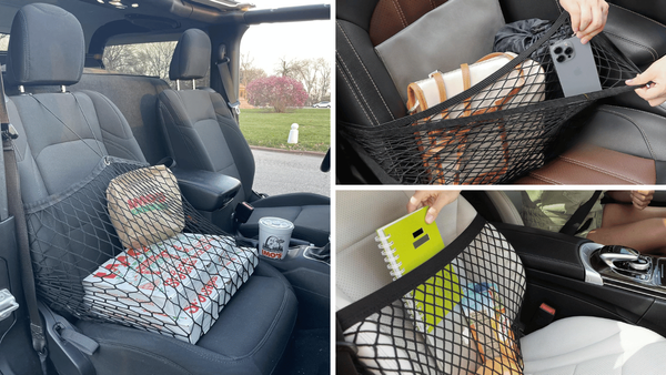 Vehicle Organization With A Front Car Seat Organizer