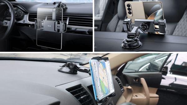 Hands-Free Driving: A Tablet Holder For Car Dashboard Area