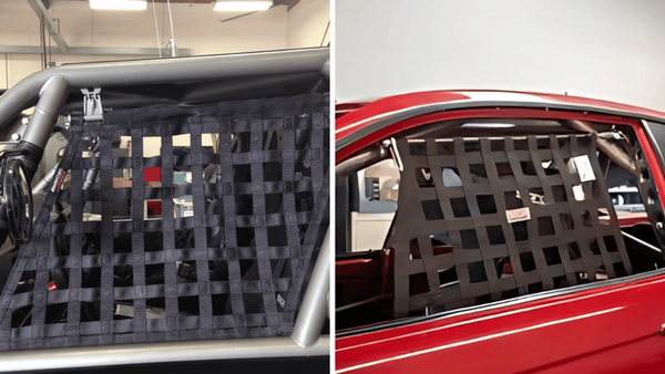 Race Car Window Nets For Extreme On-Track Protection