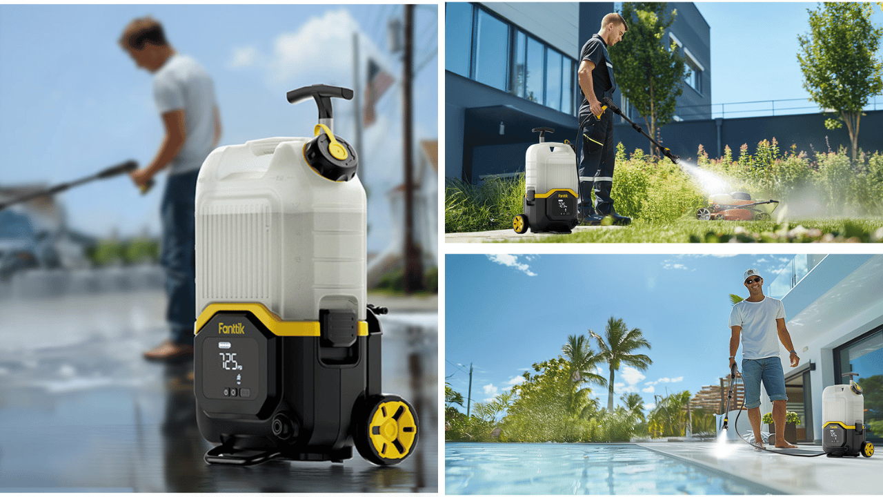 Fanttik NB8 Pressure Washer Is The Ultimate Cleaning Tool