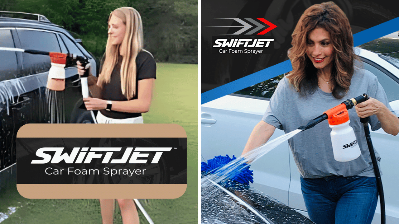 SwiftJet Car Wash Foam Gun For The Perfect Car Wash