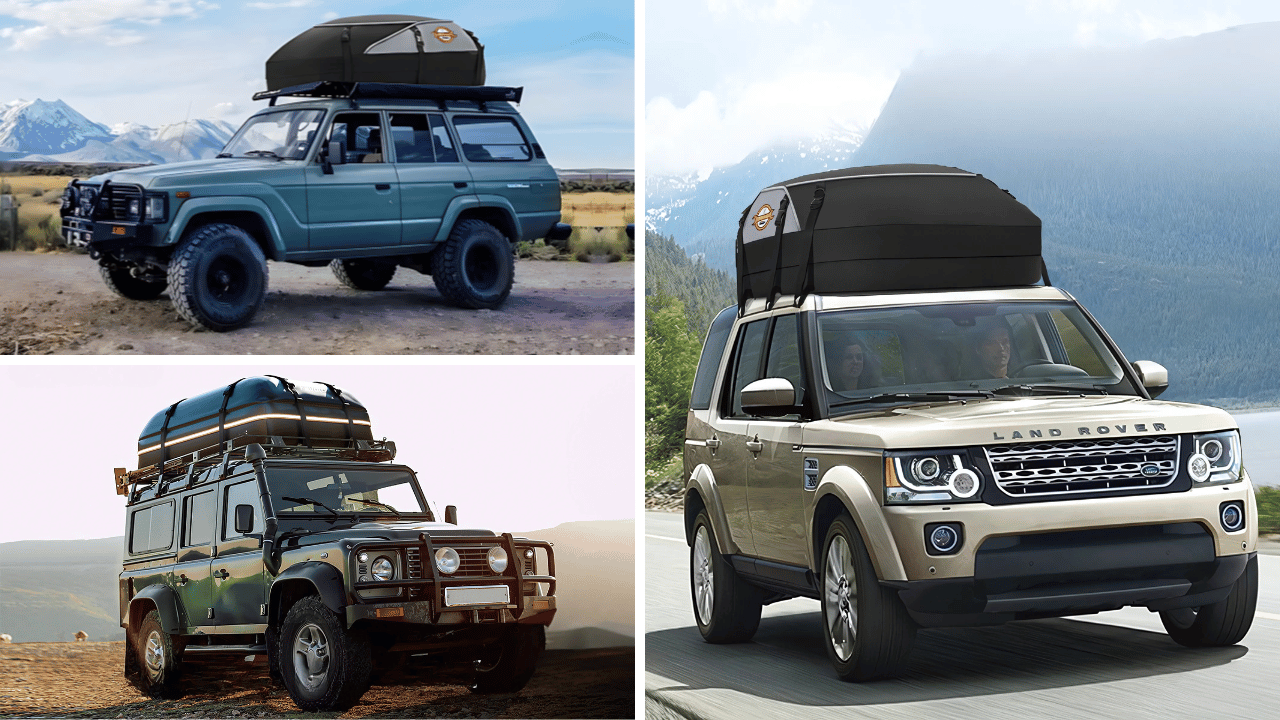 A Rooftop Cargo Bag For Extra Storage On Your Excursions