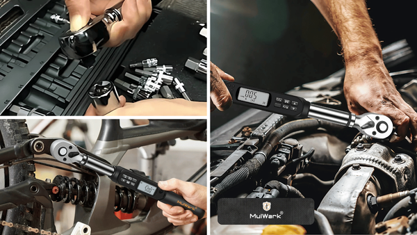 Make Repairs With A MULWARK Digital Torque Wrench 3/8 Drive